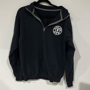 Golds gym 1/4 zip sweatshirt